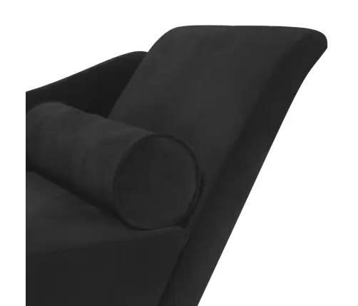 Kanapee Koos Patjadega, Must, Samet