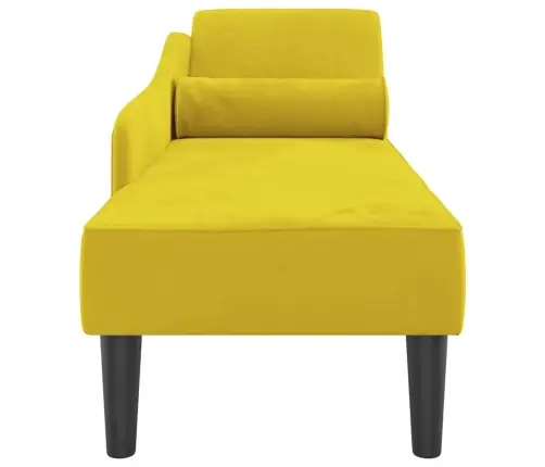 Kanapee Koos Patjadega, Kollane, Samet