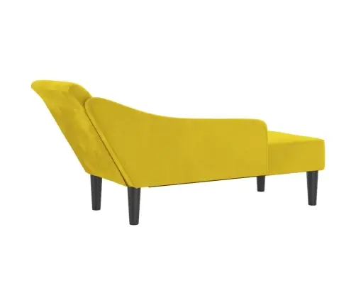 Kanapee Koos Patjadega, Kollane, Samet