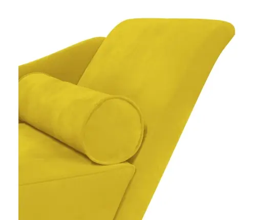 Kanapee Koos Patjadega, Kollane, Samet