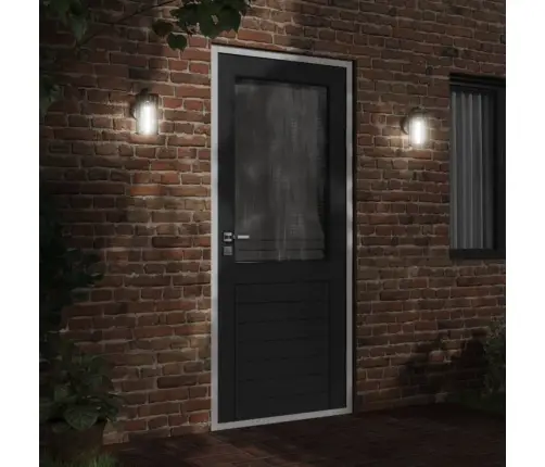 Õue Seinavalgusti, Must, Roostevaba Teras