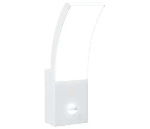 Āra Led Sienas Lampas, Balta, Liets Alumīnijs Vidaxl