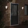 Āra Led Sienas Lampa Ar Sensora, Balta, Liets Alumīnijs Vidaxl