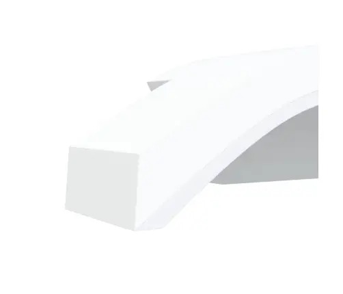 Õue Led-Seinavalgustid 2 Tk, Valge, Survevalatud Alumiinium