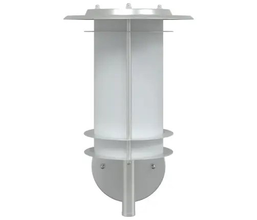 Õue Seinavalgustid 2 Tk, Hõbedane, Roostevaba Teras