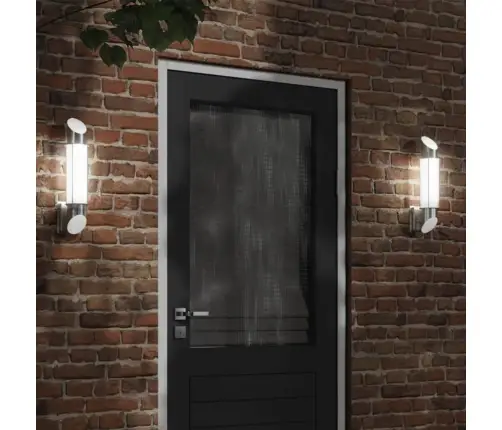 Sieninis Lauko Šviestuvas, Sidabrinis, Nerūdijantis Plienas