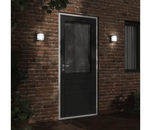 Õue Seinavalgusti, Must, Roostevaba Teras