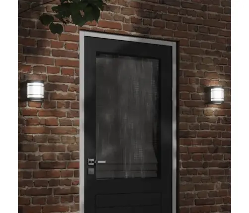 Õue Seinavalgusti, Must, Roostevaba Teras