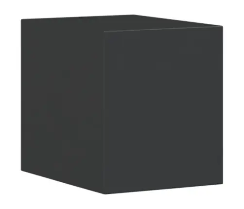 Āra Sienas Lampa, Melnas, Liets Alumīnijs Vidaxl