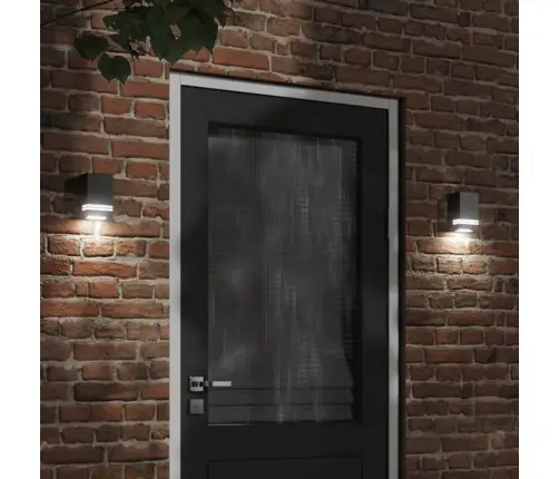 Sieninis Lauko Šviestuvas, Juodos Spalvos, Nerūdijantis Plienas