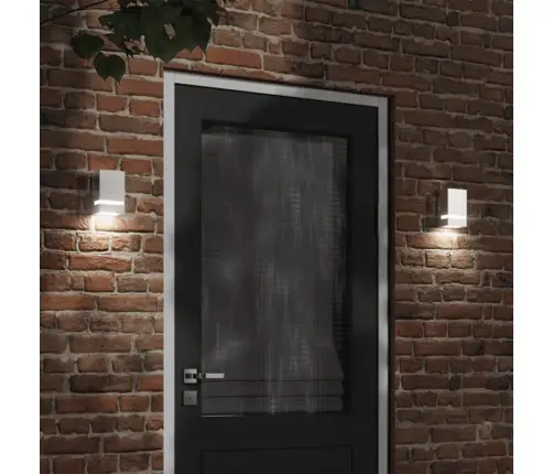 Sieninis Lauko Šviestuvas, Sidabrinis, Nerūdijantis Plienas