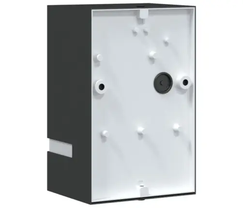 Õue Seinavalgustid 2 Tk, Must, Roostevaba Teras