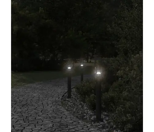 Õue Lambipost, Must, 60 cm Roostevaba Teras