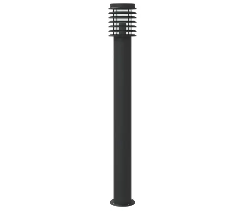 Āra Zemes Lampas Ar Sensora, 3 Gb., 110 Cm, Nerūsējošs Tērauds Vidaxl