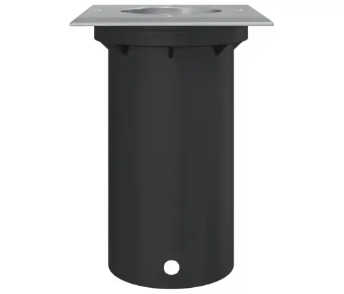 Lauko Šviestuvas, Juodos Spalvos, 10,5X10,5cm Lietas Aliuminis