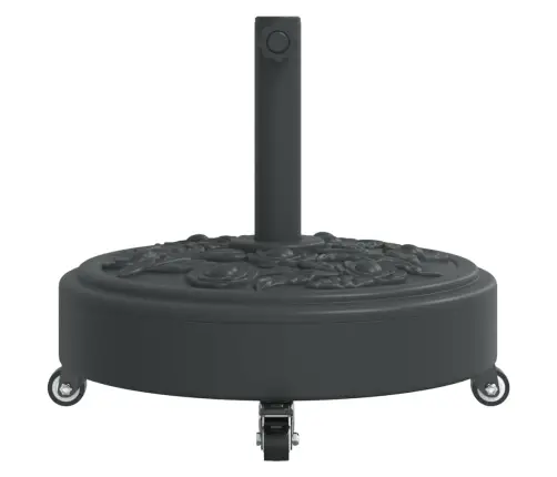 Ratastega Päikesevarju Alus, Ø38/48 Mm Postile, 27 Kg Ümmargune