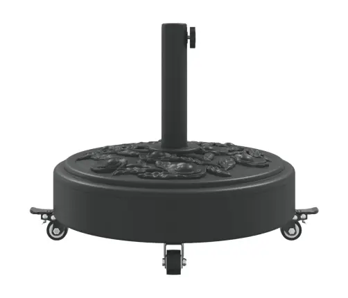 Ratastega Päikesevarju Alus, Ø38/48 Mm Postile, 27 Kg Ümmargune