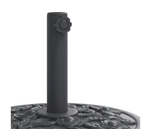 Ratastega Päikesevarju Alus, Ø38/48 Mm Postile, 27 Kg Ümmargune