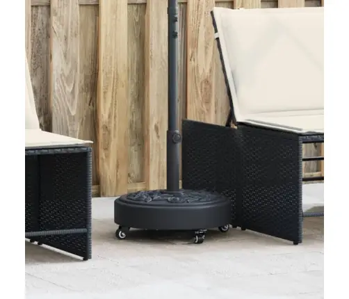 Ratastega Päikesevarju Alus, Ø38/48 Mm Postile, 27 Kg Ümmargune