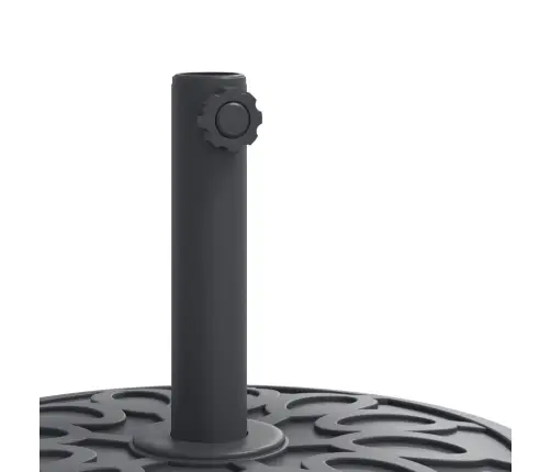 Päikesevarju Alus, Ø38 / 48 Mm Postile, 25 Kg, Ümmargune