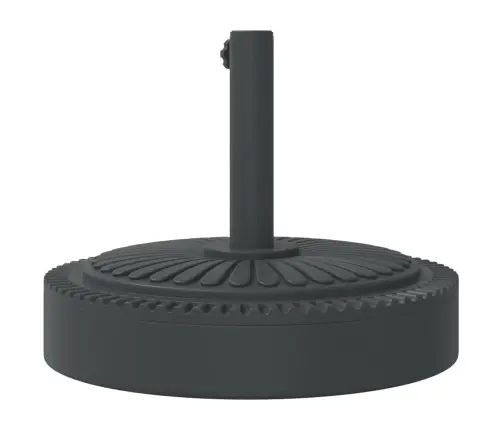 Saulessarga Pamatne Ar Riteņiem, Ø38 / 48 Mm Kātiem, 25 Kg Vidaxl