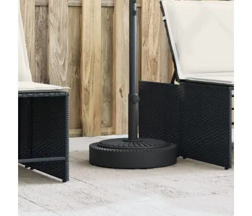 Saulessarga Pamatne Ar Riteņiem, Ø38 / 48 Mm Kātiem, 25 Kg Vidaxl