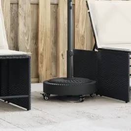 Ratastega Päikesevarju Alus, Ø38/48 Mm Postile, 27 Kg Ümmargune