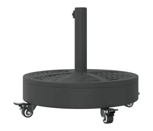 Ratastega Päikesevarju Alus, Ø38/48 Mm Postile, 27 Kg Ümmargune