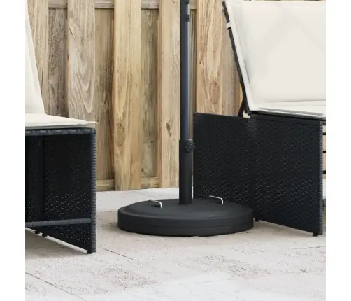 Saulessarga Pamatne Ar Rokturiem, Ø38 / 48 Mm Kātiem, 25 Kg Vidaxl