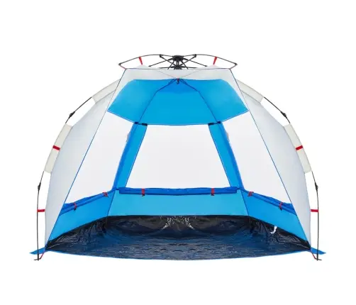 Pludmales Telts 2 Personām, Debeszila, Ūdensnecaurlaidīga Vidaxl