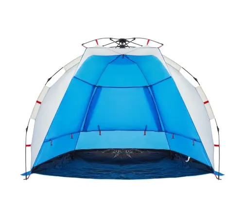 Pludmales Telts 2 Personām, Debeszila, Ūdensnecaurlaidīga Vidaxl