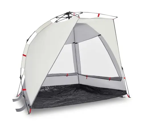 Paplūdimio Palapinė, Pilka, Dvivietė, Greito Atleidimo