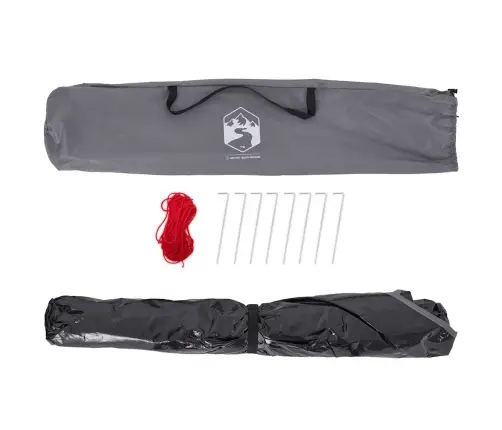 Paplūdimio Palapinė, Pilka, Dvivietė, Greito Atleidimo