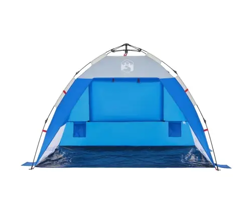Pludmales Telts 2 Personām, Debeszila, Ūdensnecaurlaidīga Vidaxl