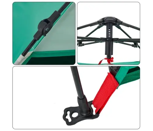 Rannatelk 2 Inimesele, Mereroheline, Kiirvabastus, Veekindel