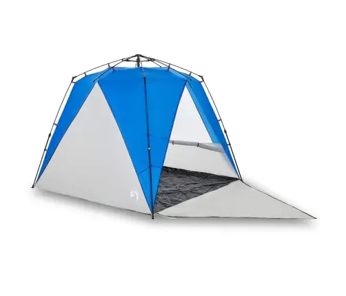 Pludmales Telts 4 Personām, Debeszila, Ūdensnecaurlaidīga Vidaxl