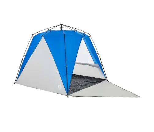 Pludmales Telts 4 Personām, Debeszila, Ūdensnecaurlaidīga Vidaxl