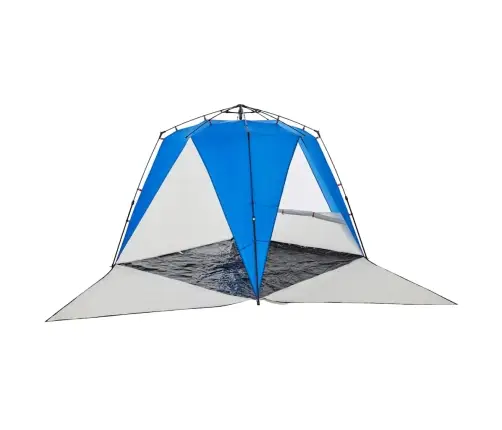 Pludmales Telts 4 Personām, Debeszila, Ūdensnecaurlaidīga Vidaxl