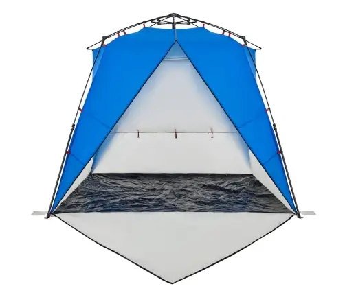 Pludmales Telts 4 Personām, Debeszila, Ūdensnecaurlaidīga Vidaxl