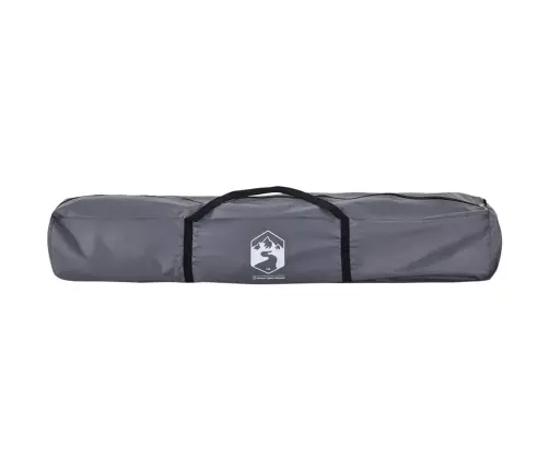 Pludmales Telts 4 Personām, Pelēka, Ūdensnecaurlaidīga Vidaxl