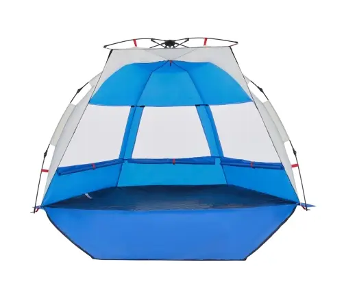 Pludmales Telts 2 Personām, Debeszila, Ūdensnecaurlaidīga Vidaxl