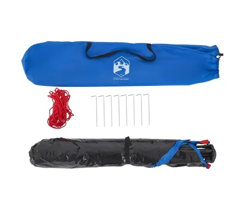 Pludmales Telts 2 Personām, Debeszila, Ūdensnecaurlaidīga Vidaxl