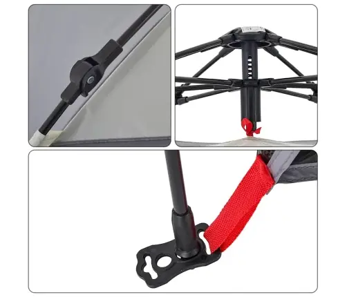 Rannatelk 2 Inimesele, Hall, Kiirvabastus, Veekindel