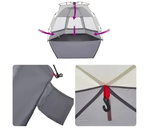 Rannatelk 2 Inimesele, Hall, Kiirvabastus, Veekindel