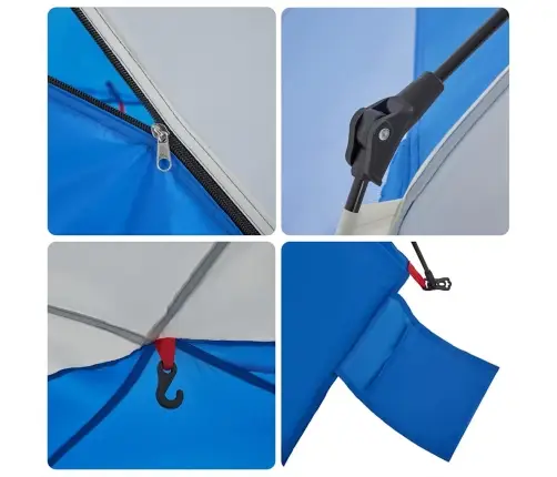 Rannatelk 3 Inimesele, Asuursinine, Kiirvabastus, Veekindel