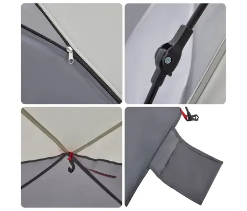 Rannatelk 3 Inimesele, Hall, Kiirvabastus, Veekindel