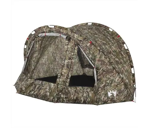 Makšķernieku Telts 5 Personām, Kamuflāža, Ūdensnecaurlaidīga Vidaxl