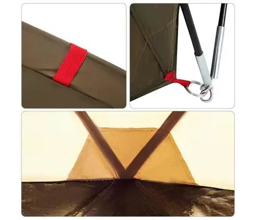 Žvejybos Palapinė, Alyvuogių, Penkiavietė, Atspari Vandeniui