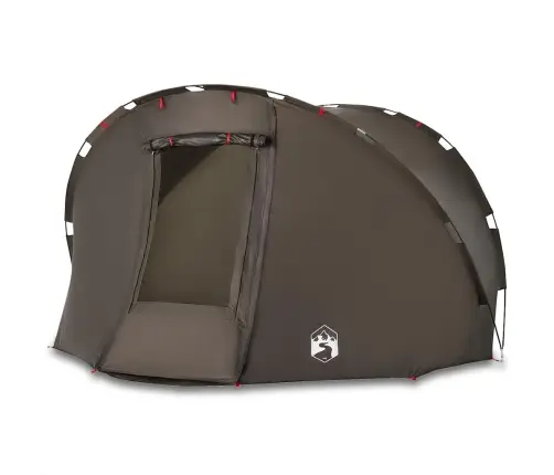 Makšķernieku Telts 5 Personām, Brūna, Ūdensnecaurlaidīga Vidaxl