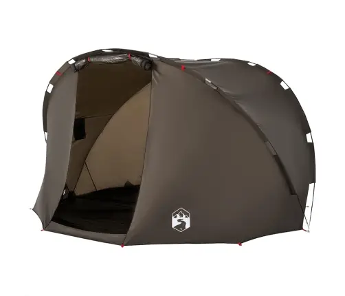 Makšķernieku Telts 5 Personām, Brūna, Ūdensnecaurlaidīga Vidaxl